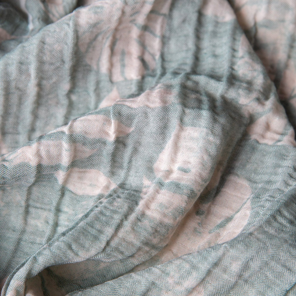 MUSLIN FABRIC - PLUM BLOSSOM