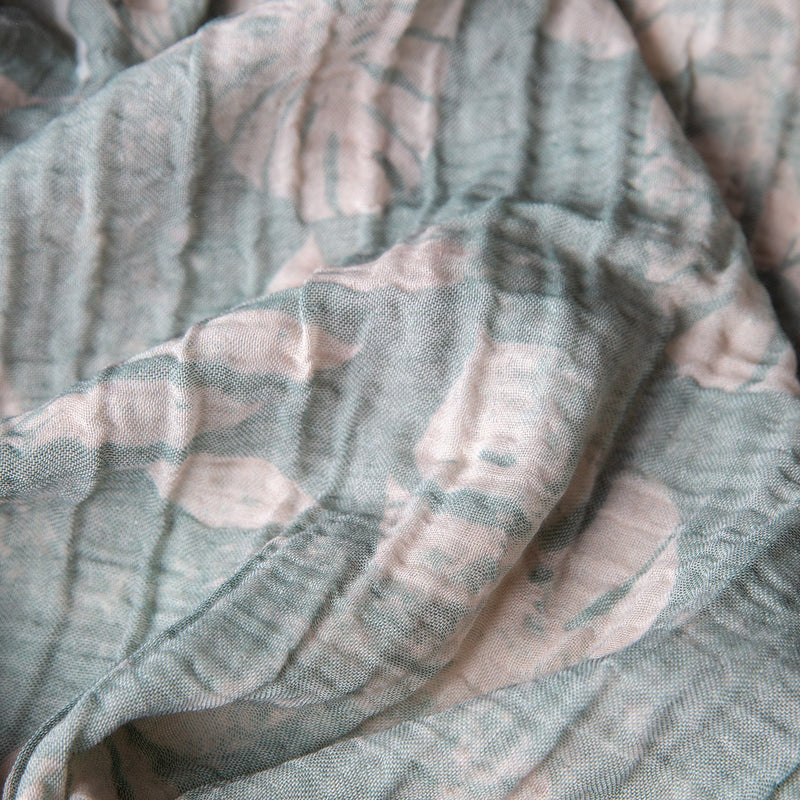 MUSLIN FABRIC - PLUM BLOSSOM