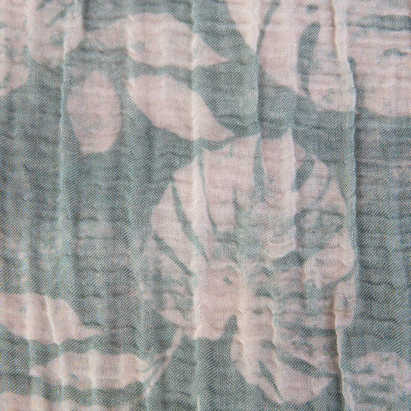 MUSLIN FABRIC - PLUM BLOSSOM