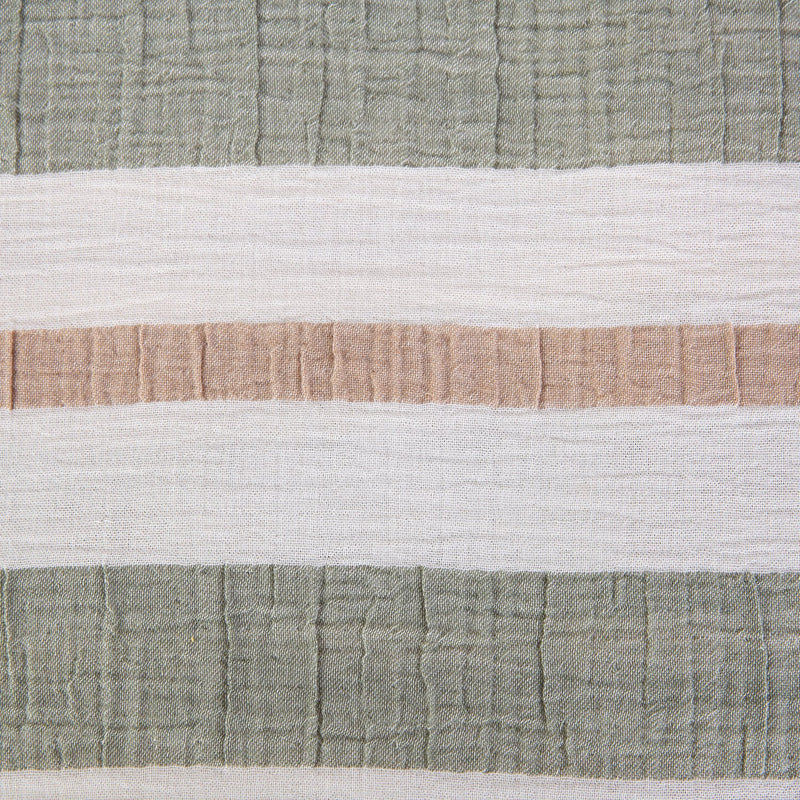 PASTEL STRIPED MUSLIN FABRIC