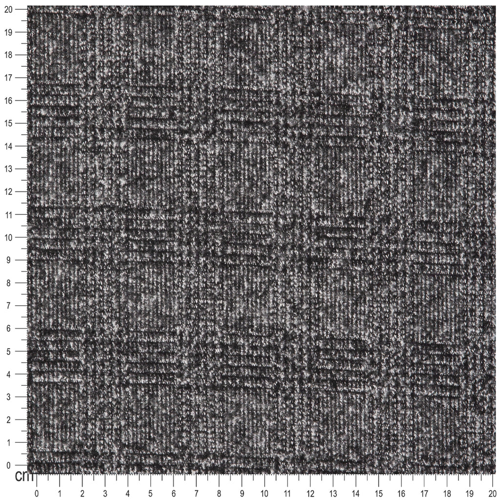 NOIR CHECKERED KNIT