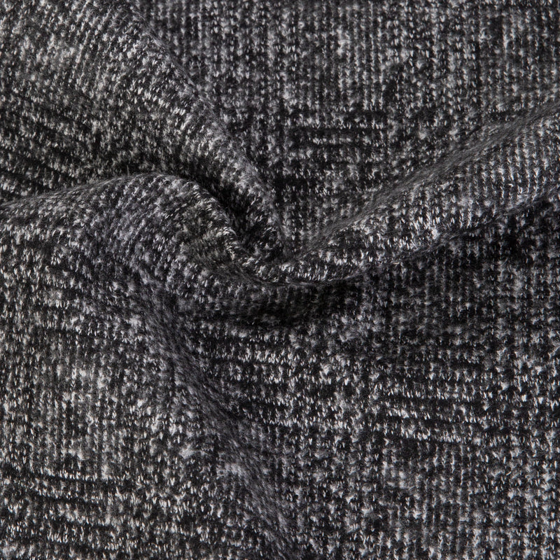 NOIR CHECKERED KNIT