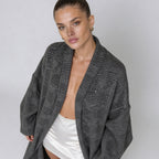 NOIR CHECKERED KNIT