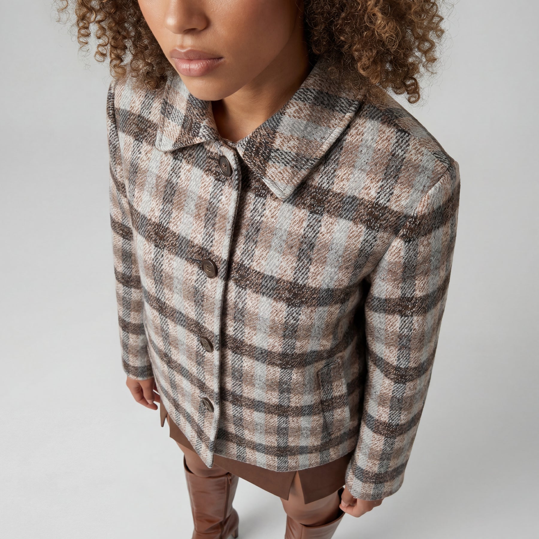 CHECKERED LUXURY KNIT