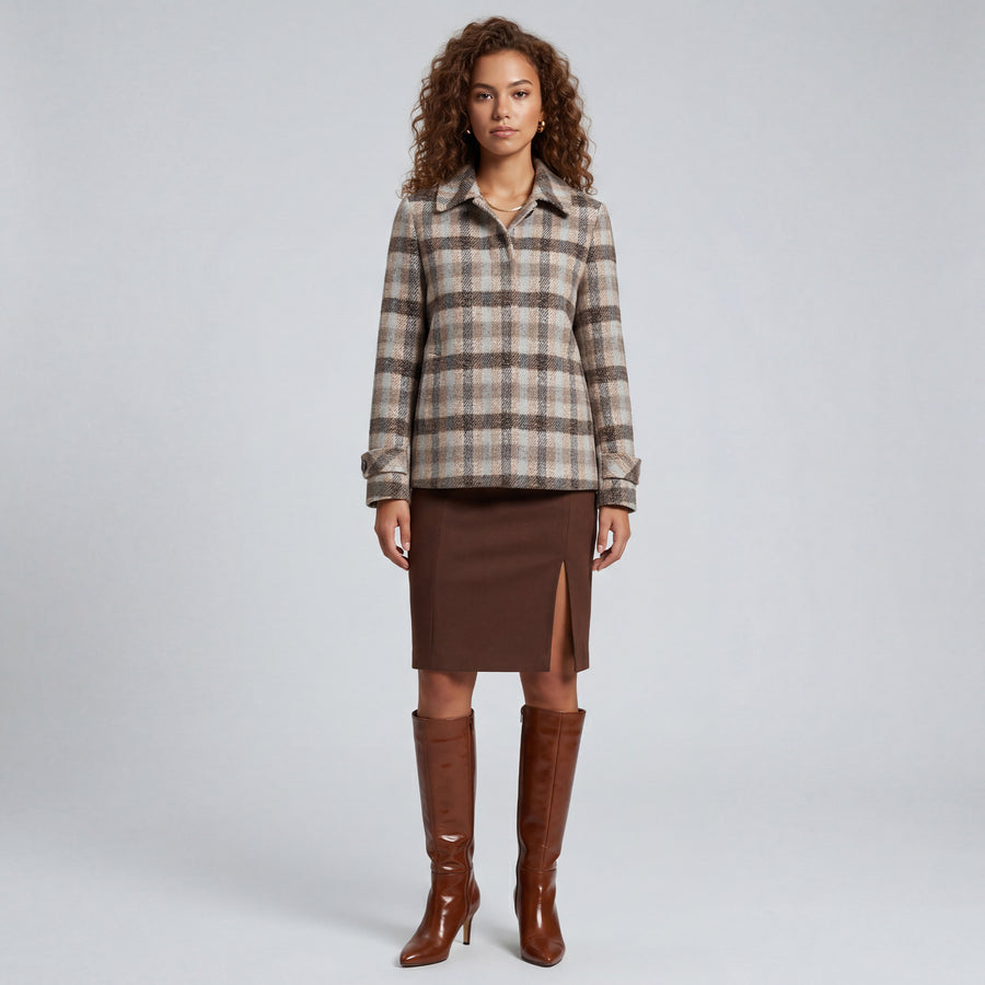 CHECKERED LUXURY KNIT